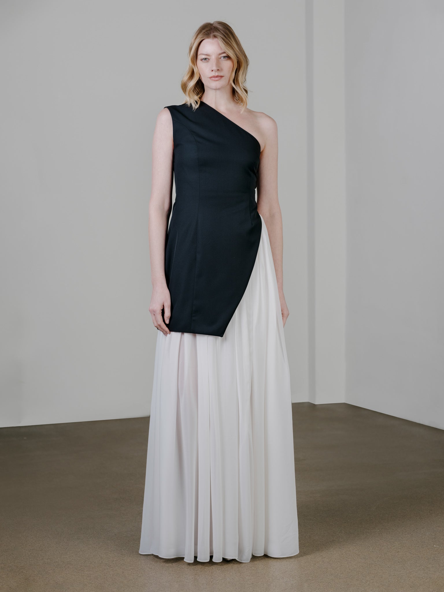 Pure Silk Chiffon Skirt by Zamsee